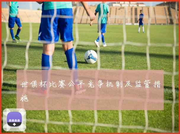 世俱杯比赛公平竞争机制及监管措施